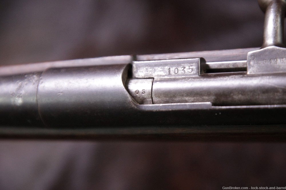 French MAS MLE 1892 Berthier Carbine 8mm Lebel Bolt Action Rifle Antique-img-25