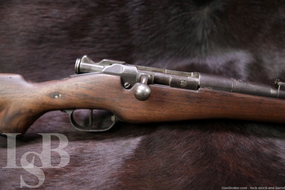 French MAS MLE 1892 Berthier Carbine 8mm Lebel Bolt Action Rifle Antique-img-0