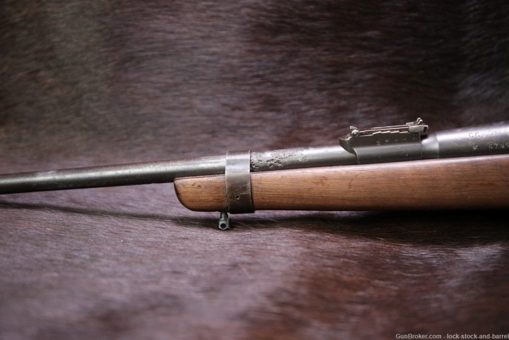 French MAS MLE 1892 Berthier Carbine 8mm Lebel Bolt Action Rifle Antique-img-11