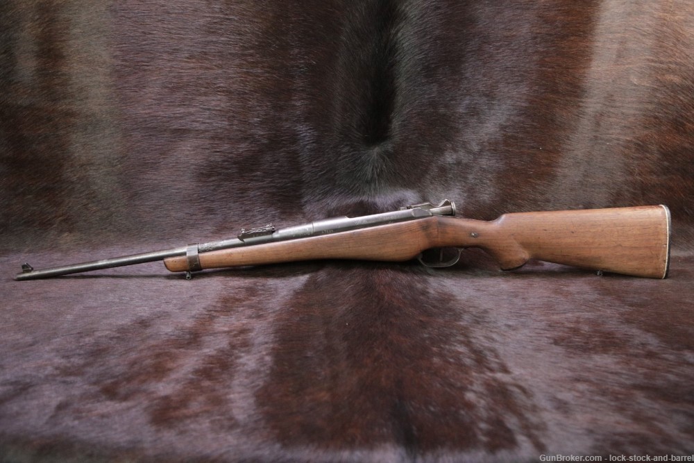French MAS MLE 1892 Berthier Carbine 8mm Lebel Bolt Action Rifle Antique-img-8