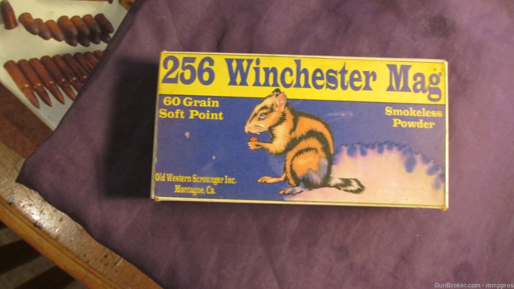 256 Winchester Mag Ammo-img-0