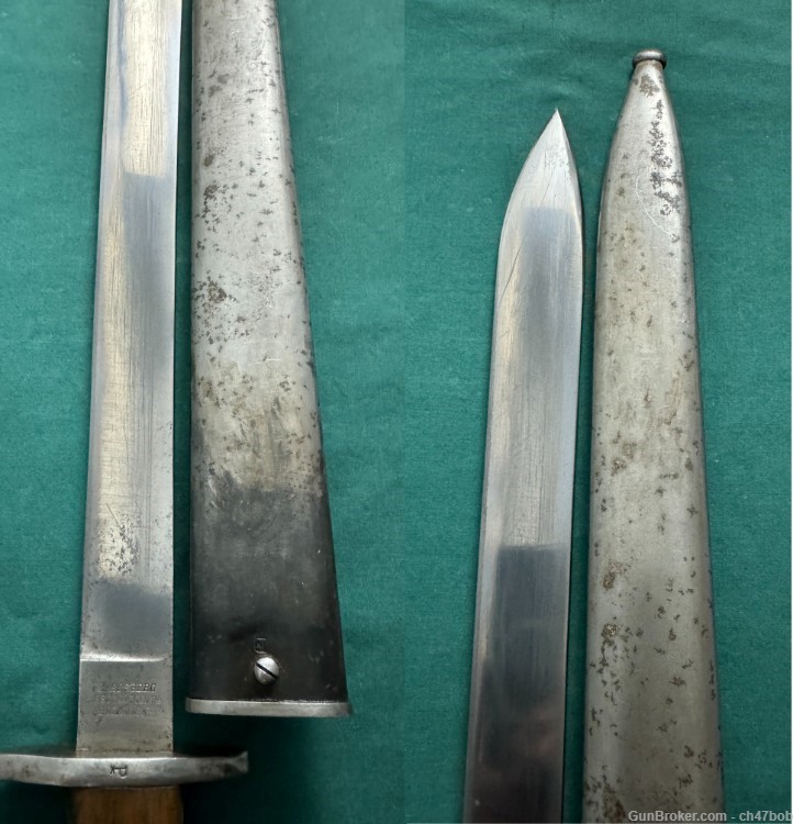 ARGENTINE 1909 SHORT SWORD BOLO KNIFE EXPERIMENTAL PROTOTYPE MOD MATCH WKS -img-6