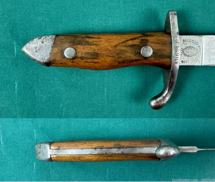 ARGENTINE 1909 SHORT SWORD BOLO KNIFE EXPERIMENTAL PROTOTYPE MOD MATCH WKS -img-2