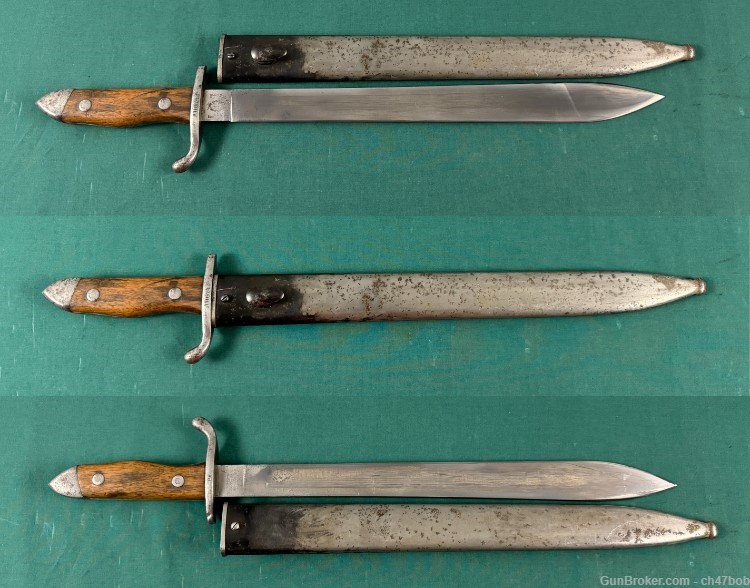 ARGENTINE 1909 SHORT SWORD BOLO KNIFE EXPERIMENTAL PROTOTYPE MOD MATCH WKS -img-1