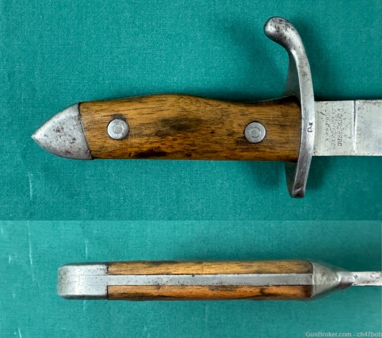ARGENTINE 1909 SHORT SWORD BOLO KNIFE EXPERIMENTAL PROTOTYPE MOD MATCH WKS -img-3