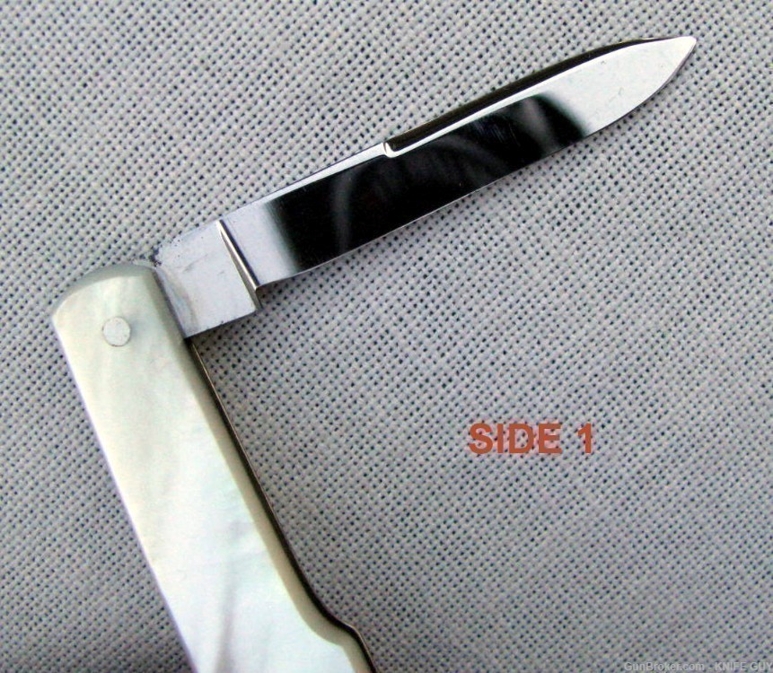 PUBLISHED RARE DOUBLE GUNSTOCK PATTERN IXL PRISTINE MINT EXHIBITION KNIFE-img-10