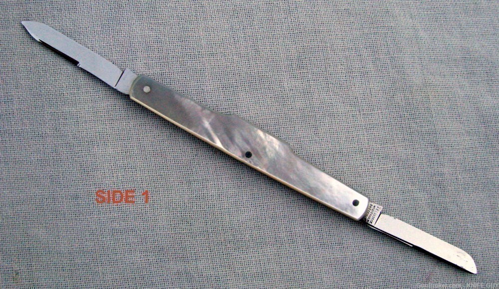 PUBLISHED RARE DOUBLE GUNSTOCK PATTERN IXL PRISTINE MINT EXHIBITION KNIFE-img-11