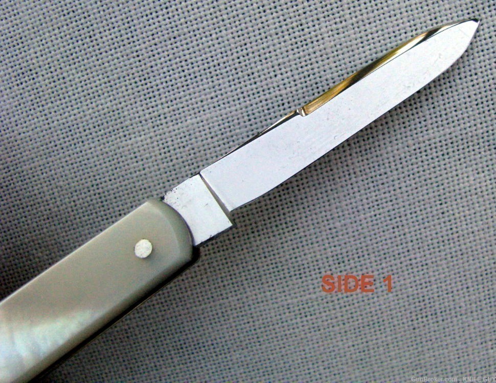 PUBLISHED RARE DOUBLE GUNSTOCK PATTERN IXL PRISTINE MINT EXHIBITION KNIFE-img-6