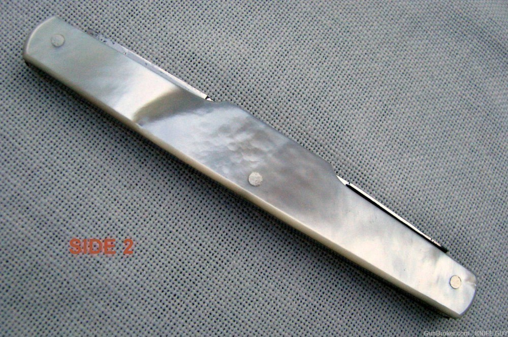 PUBLISHED RARE DOUBLE GUNSTOCK PATTERN IXL PRISTINE MINT EXHIBITION KNIFE-img-2