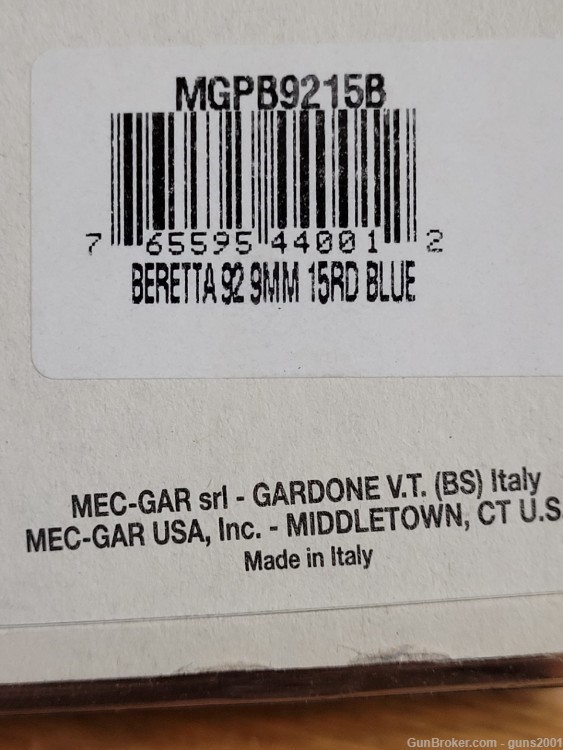 Mecgar Beretta 92fs mag-img-1