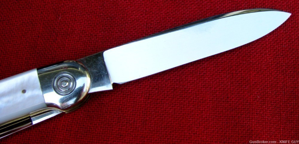 PRISTINE MINT UNSHARPENED EXHIBITION QUALITY SALESMAN SAMPLE KNIFE 1870-80s-img-7