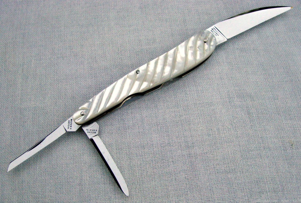 UNIQUE MINT PUBLISHED EXHIBITION SERPENTINE CARVED PEARL WHITTLER 1859-1862-img-7