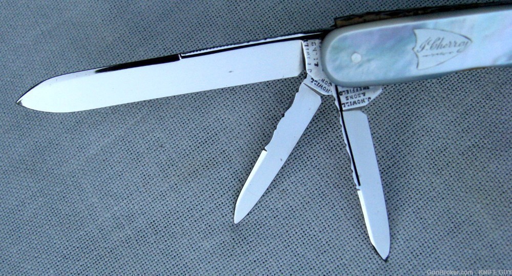 ANTIQUE PRISTINE MINT EXHIBITION PUBLISHED POCKET KNIFE BY J. NOWILL & SONS-img-15