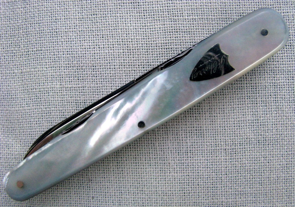ANTIQUE PRISTINE MINT EXHIBITION PUBLISHED POCKET KNIFE BY J. NOWILL & SONS-img-5