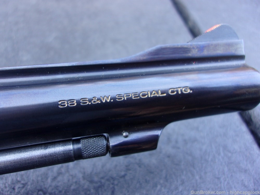 S&W Smith & Wesson 15 .38 Spcl 4" Revolver K Frame PRE LOCK Gun $1START    -img-13