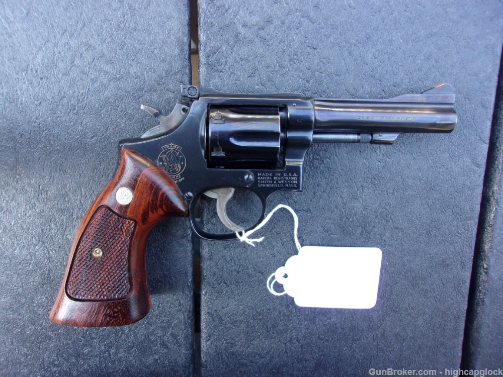 S&W Smith & Wesson 15 .38 Spcl 4" Revolver K Frame PRE LOCK Gun $1START    -img-32