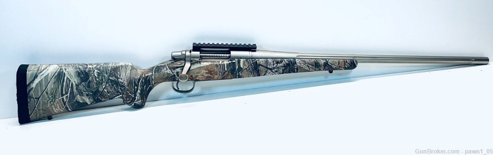 Remington Model 7 .300 WSM Matte Stainless 22" Fluted Barrel.-img-0
