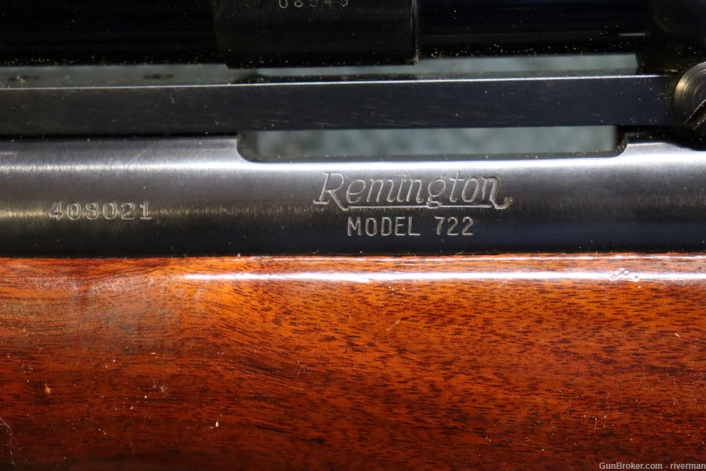 Remington Model 722 Short Action Bolt Action Rifle Cal. 222 Rem.(SN#408021)-img-11