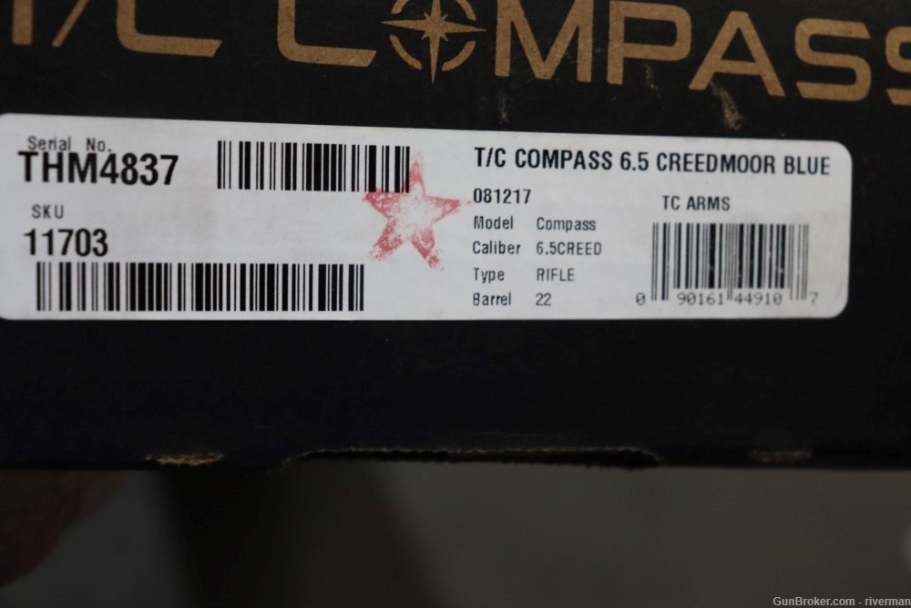 Thompson Center Compass Bolt Action Rifle Cal 6.5 Creedmoor (SN#THM4837)-img-16