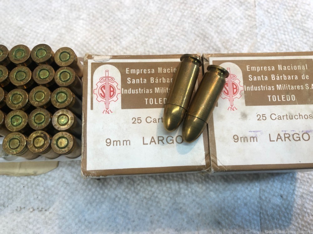 75 rnds. 9mm Largo, 9x23mm. Free shipping.-img-2