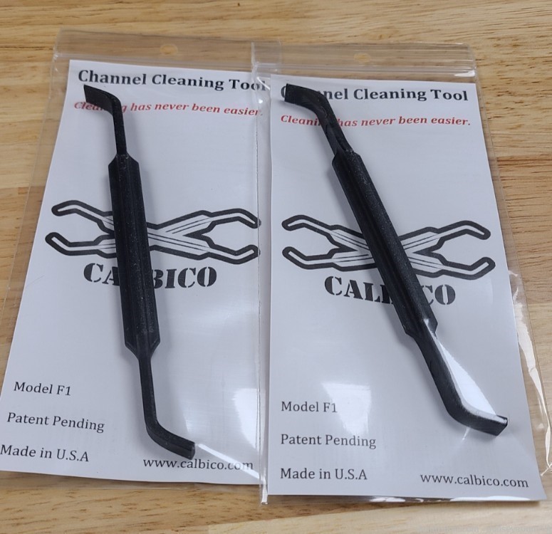 2 PACK! Calbico Channel Cleaning Tool. FREE Shipping! Model F1. Multi Use!-img-1