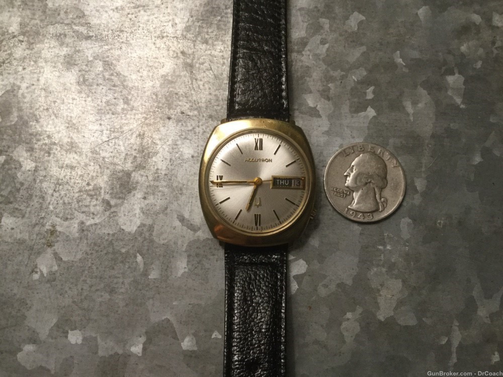Bulova 14k gold watch great condition men’s 1973-img-0