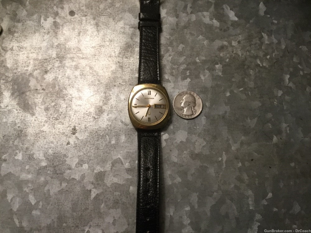 Bulova 14k gold watch great condition men’s 1973-img-2