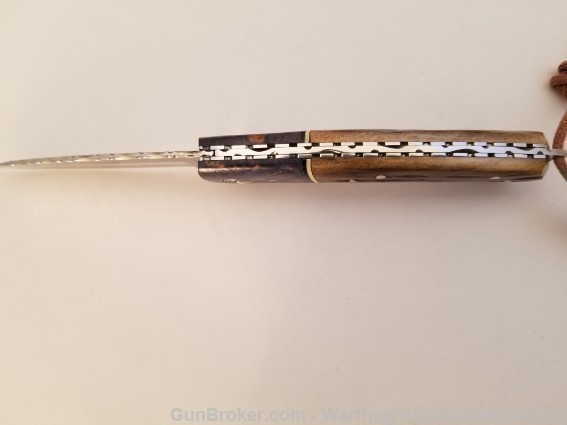 M. NIETO Knife,Engraved,Camel&Birch. No.1 of 1-Limited Edition.N7.*REDUCED*-img-5