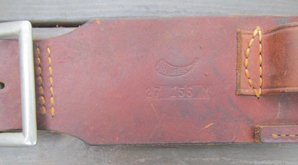 Hunter Leather Shotshell Belt #27-155 MED 12 GA-img-0