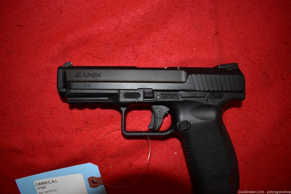 Canik TP9SF 9MM Semi Auto Pistol, With Box, NICE! Penny START!-img-7