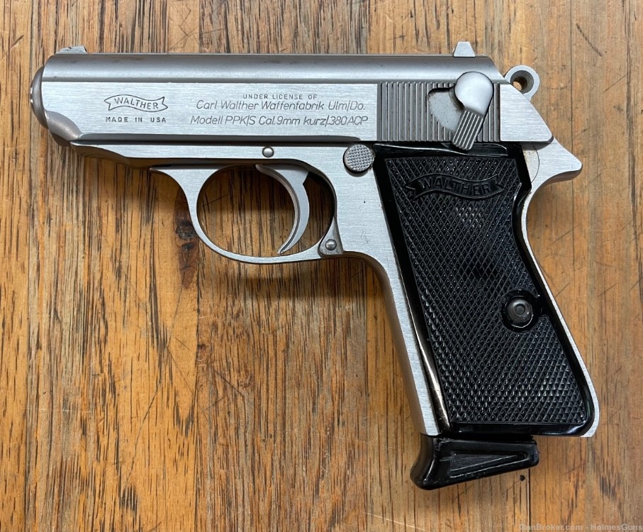 Walther PPK/S 380ACP Stainless NICE-img-0