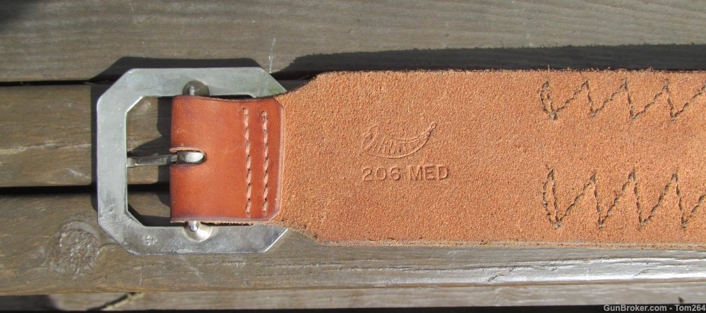 Hunter Leather Cartridge Belt #206 MED 30-06 Caliber-img-8