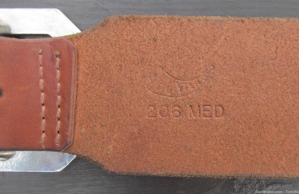 Hunter Leather Cartridge Belt #206 MED 30-06 Caliber-img-0