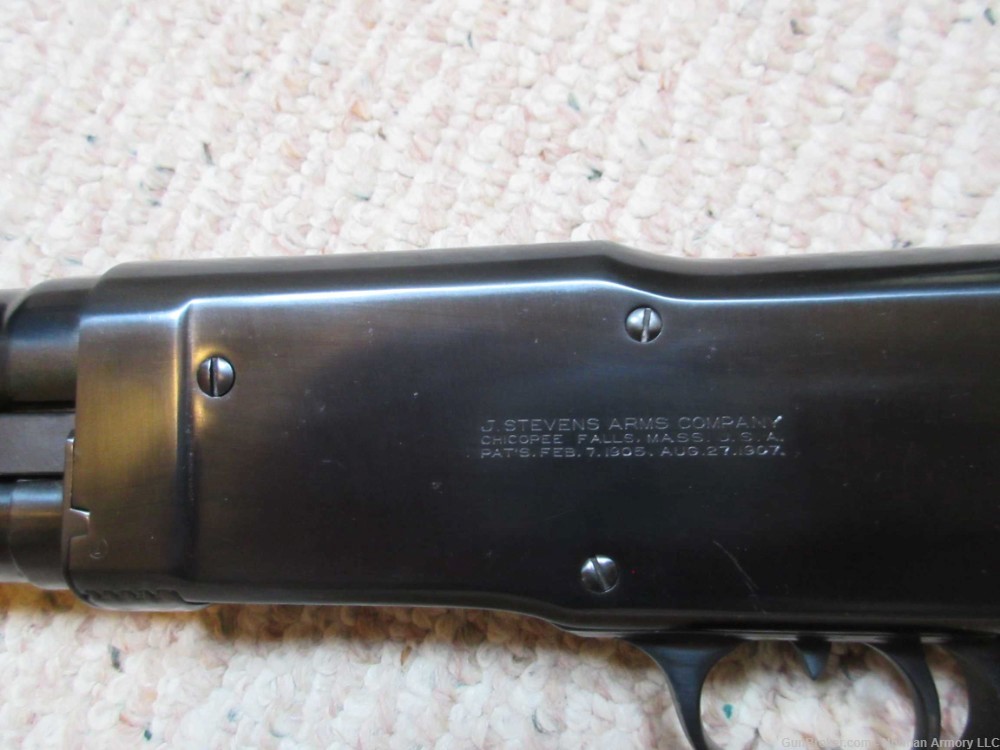 J. Stevens 520 12ga 28" pump action shotgun-img-2
