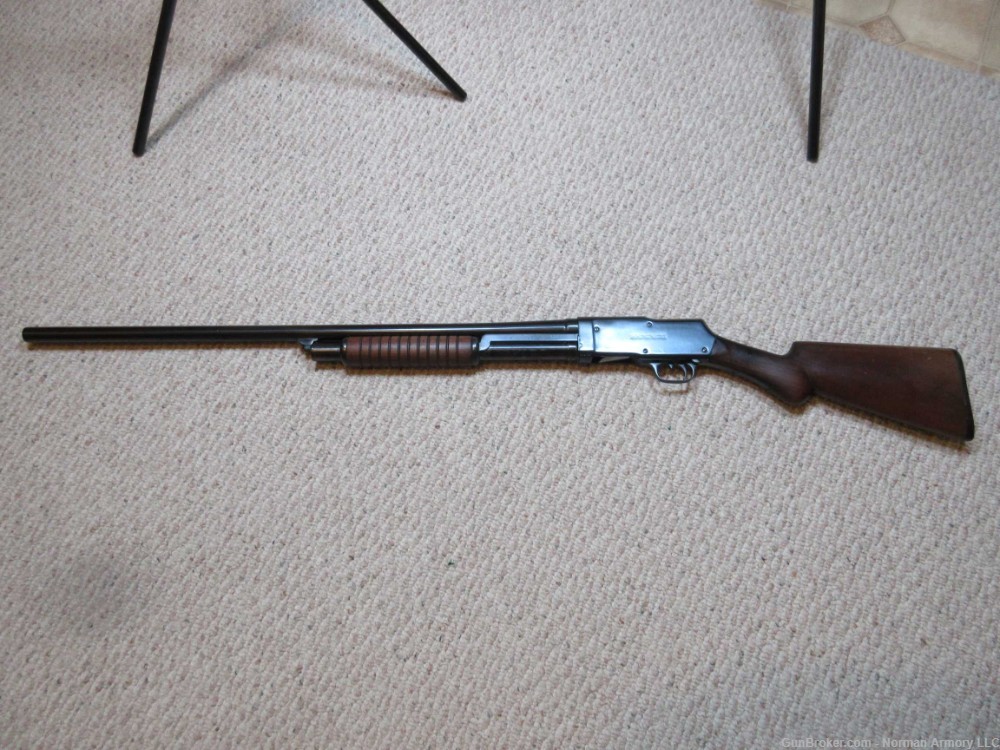 J. Stevens 520 12ga 28" pump action shotgun-img-0