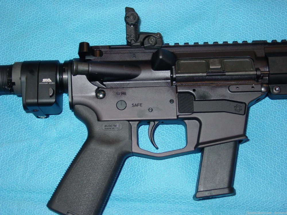CMMG MkGs BANSHEE Pistol 9mm 8” with Folding Adapter-img-4