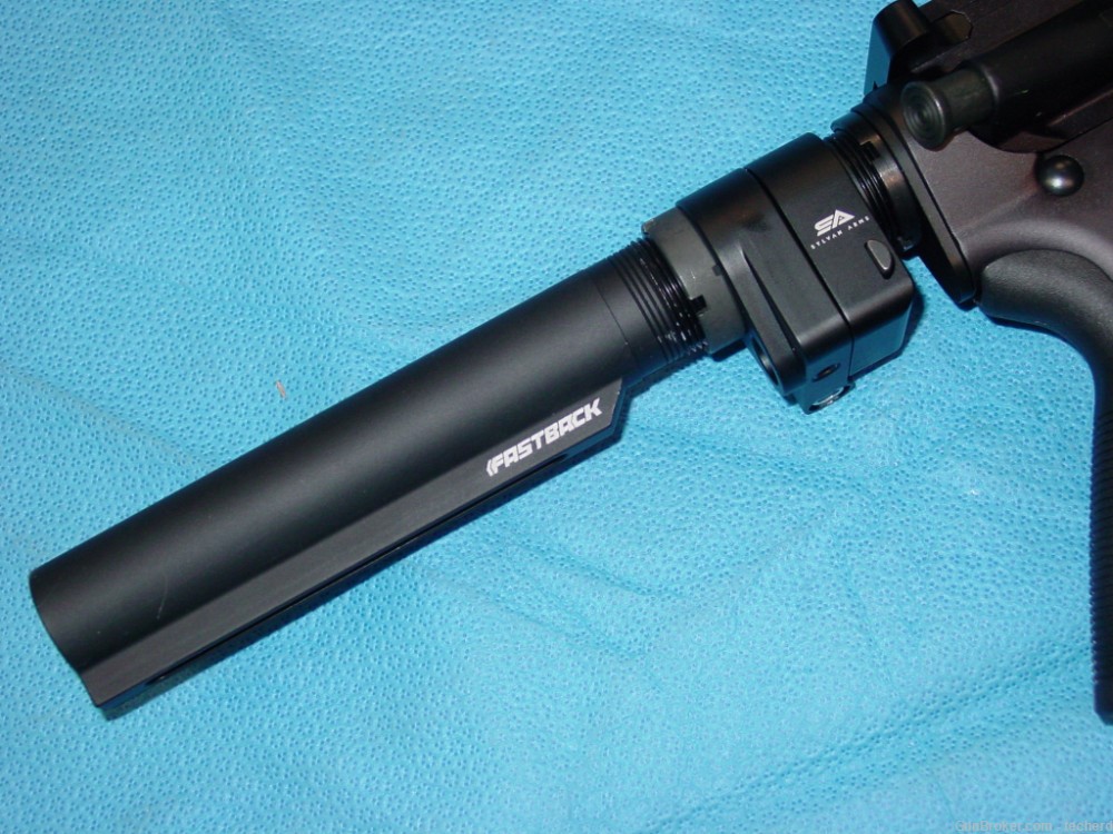 CMMG MkGs BANSHEE Pistol 9mm 8” with Folding Adapter-img-5