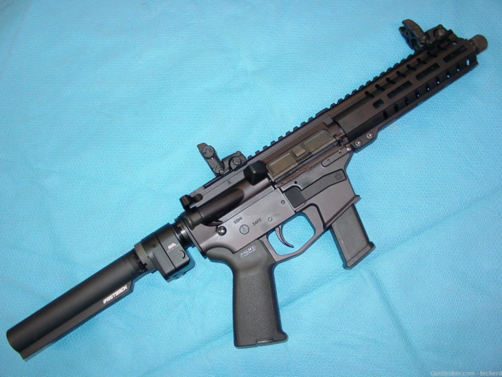 CMMG MkGs BANSHEE Pistol 9mm 8” with Folding Adapter-img-0