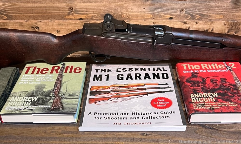 M1 GARAND GORGEOUS HRA 1955 ALL CORRECT COLLECTOR GARAND RIFLE EXTRAS -img-3