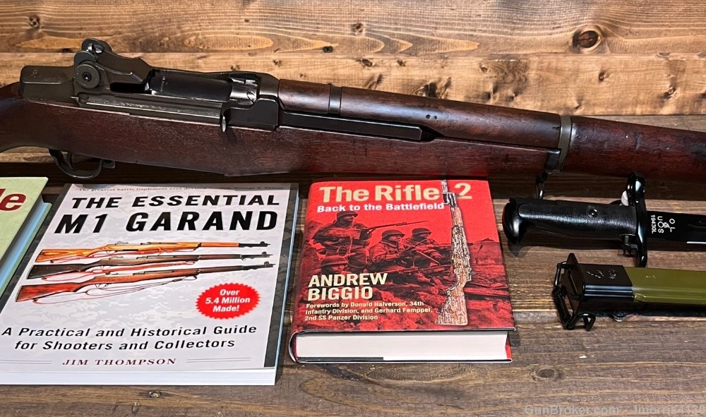 M1 GARAND GORGEOUS HRA 1955 ALL CORRECT COLLECTOR GARAND RIFLE EXTRAS -img-4