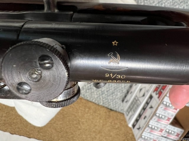 Mosin Nagant M91/30 PU Sniper Rifle WWII Russian Penny Auction-img-4
