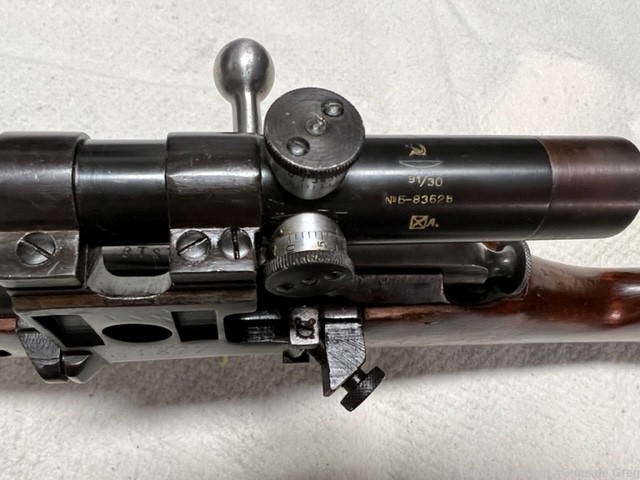 Mosin Nagant M91/30 PU Sniper Rifle WWII Russian Penny Auction-img-20