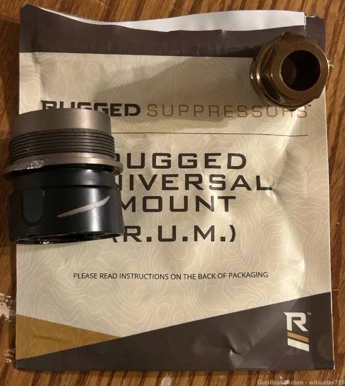 Rugged Suppressors Universal Mount 1-3/8x24.-img-0