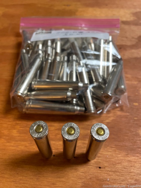 New PRIMED 300 Win Mag Nickel Brass (50 count)-img-0
