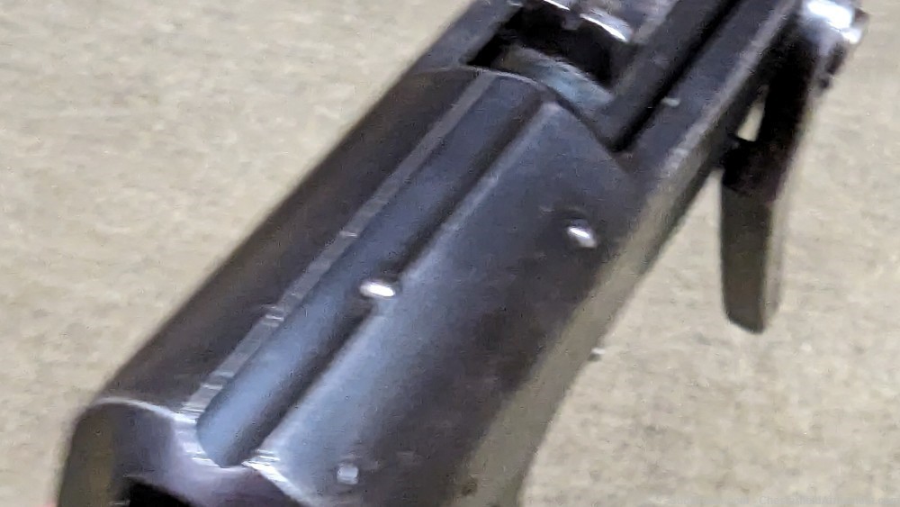Jo Lo Ar spanish 9mm Largo  semi automatic pistol,  one hand cocking tip up-img-20