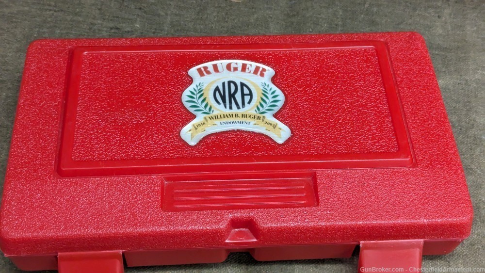 Ruger Mark II Blued NRA  4" barrel,  red box NIB 22lr-img-6