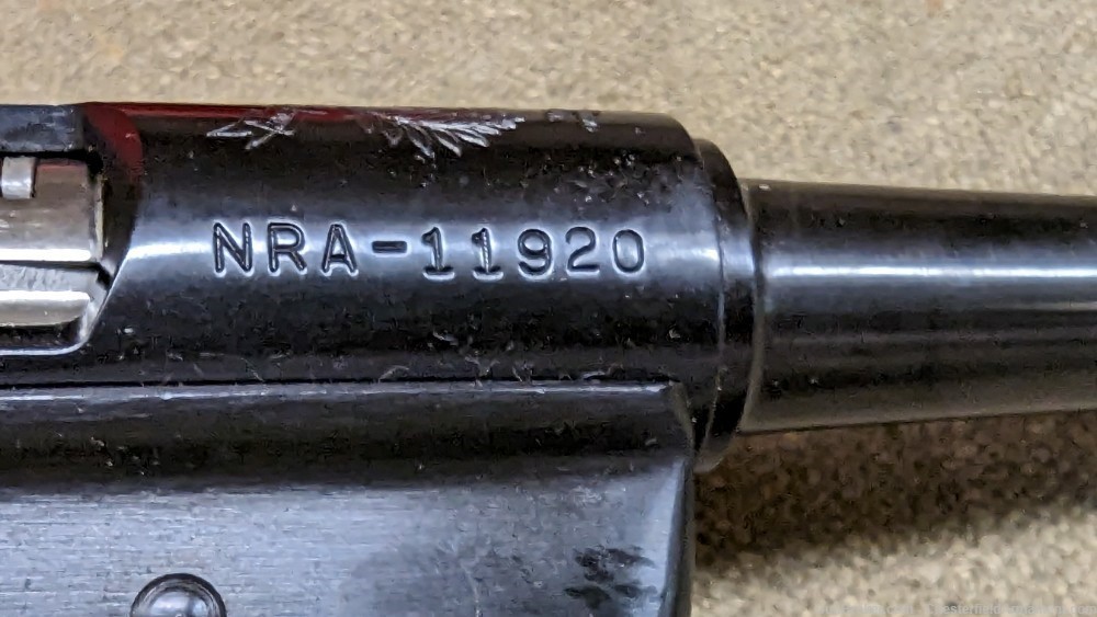Ruger Mark II Blued NRA  4" barrel,  red box NIB 22lr-img-20