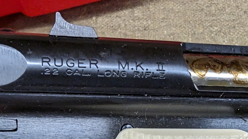 Ruger Mark II Blued NRA  4" barrel,  red box NIB 22lr-img-21