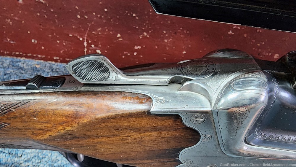 Franz Sodia Ferlach Cape Gun Over Under16 ga / 7x65r w/ Claw mounts-img-31