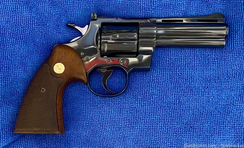 Used 1966 Colt Python 4" Blue-img-8